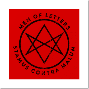 Men of Letters - Stamus Contra Malum Posters and Art